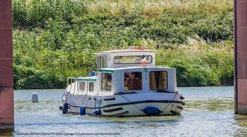 France - Bourgogne Franche Comté - Sur la Saône - Jura - Dole - La Saône en bateau sans permis : Balade au rythme de l'eau